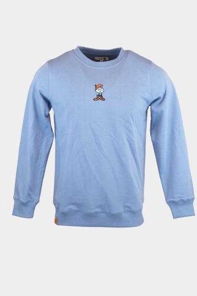 Sweater "Volksfestgaudi" - blaugrau